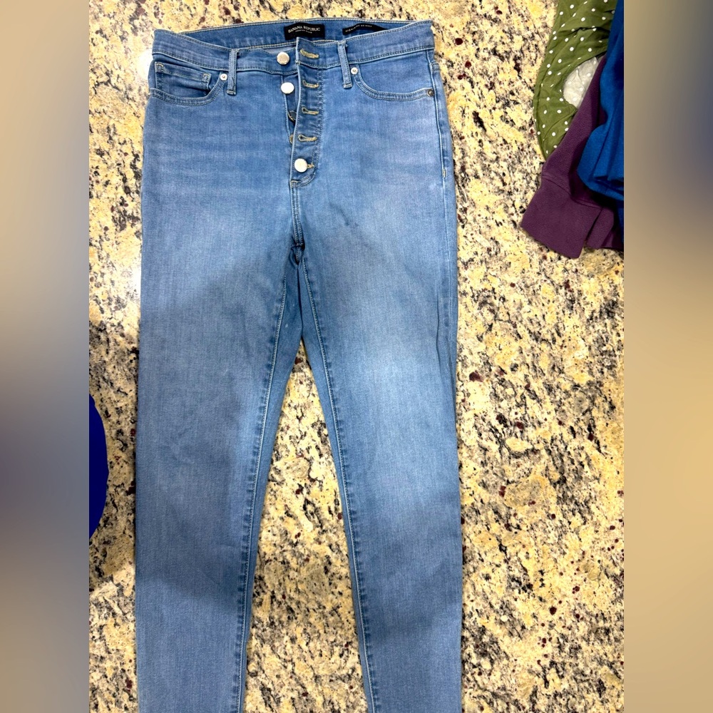 Banana Republic distressed jeans